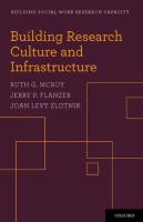 Building research culture and infrastructure /