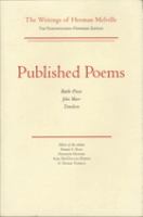 Published poems : Battle-pieces ; John Marr ; Timoleon /