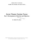 Soviet theatre nuclear forces /