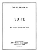 Suite pour violon, clarinette et piano /