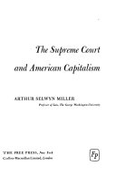 The Supreme Court and American capitalism.