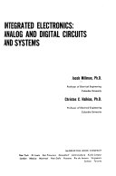 Integrated electronics: analog and digital circuits and systems