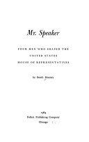 Mr. Speaker; four men who shaped the United States House of Representatives.