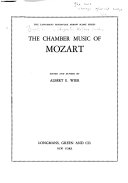 The chamber music of Mozart,