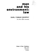 Man and his environment: law.