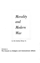 Morality and modern war.