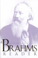 A Brahms reader /