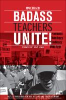 Badass teachers unite! : reflections on education, history, and youth activism /