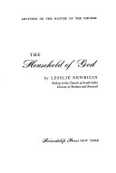The household of God; lectures on the nature of the church.