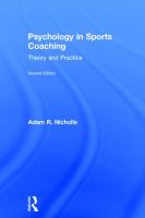 Psychology in sports coaching : theory and practice /