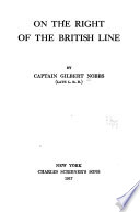 On the right of the British line,