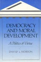 Democracy and moral development /