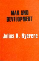 Man and development /