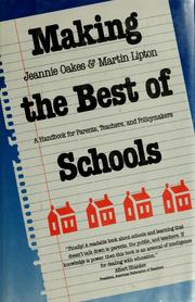 Making the best of schools : a handbook for parents, teachers, and policymakers /