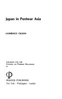 Japan in postwar Asia