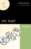 On war : a dialogue /