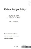 Federal budget policy /