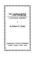 The Japanese, a cultural portrait /