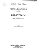 Tarantella : for violin and guitar /