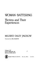 Woman-battering : victims and their experiences /