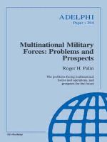 Multinational military forces : problems and prospects /