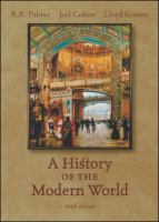 A history of the modern world /
