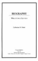 Biography : writing lives /