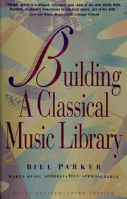 Building a classical music library /