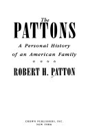The Pattons : a personal history of an American family /