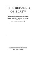 The Republic of Plato /