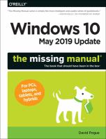 Windows 10 May 2019 update /