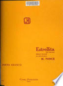 Estrellita = My little star : Mexican serenade /