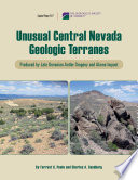 Unusual central Nevada geologic terranes produced by late Devonian Antler orogeny and Alamo impact /