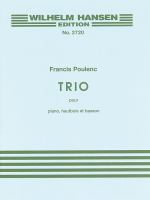 Trio pour piano, hautbois et basson = Trio for piano, oboe & bassoon /
