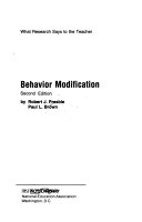 Behavior modification /