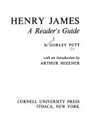 Henry James; a reader's guide