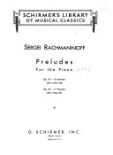 Thirteen preludes : for the piano : op. 32 /