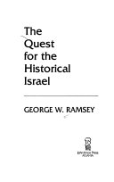 The quest for the historical Israel /