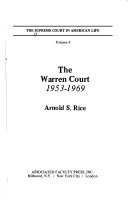 The Warren Court, 1953-1969 /