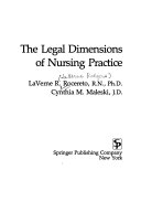 The legal dimensions of nursing practice /