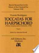 Toccatas for harpsichord : thirty sonatas and a pastorella, 1744 /