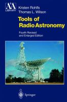 Tools of radio astronomy /