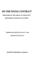 On the social contract ; Discourse on the origin of inequality ; Discourse on political economy /
