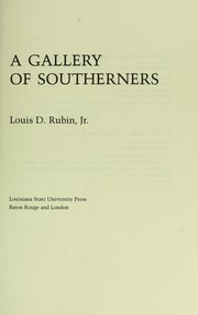 A gallery of Southerners /