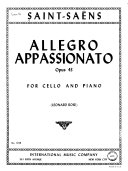 Allegro appassionato : opus 43, for cello and piano /