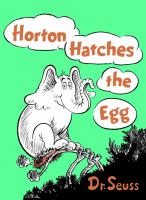 Horton hatches the egg /