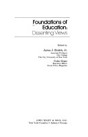 Foundations of education: dissenting views,