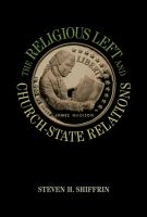 The religious left and church-state relations /
