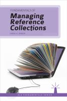 Fundamentals of managing reference collections /