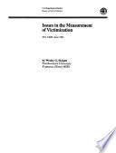 Issues in the measurement of victimization /